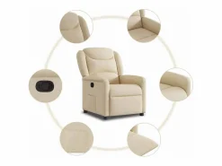 Sillón Relax|Sillón de relax | Sillón reclinable de tela SHL4949