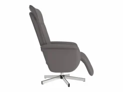 Sillón Relax|Sillón de relax | Sillón reclinable con reposapiés cuero sintético SHL5321