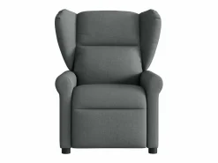 Sillón De Masaje|Sillón de relax | Sillón reclinable de masaje eléctrico tela gris oscuro SHL3450