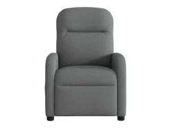 Sillón de relax | Sillón reclinable de masaje eléctrico tela gris oscuro SHL2308^