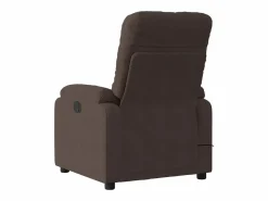 Sillón De Masaje|Sillón de relax | Sillón reclinable de masaje tela de microfibra marrón SHL6901