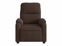 Sillón De Masaje|Sillón de relax | Sillón reclinable de masaje tela de microfibra marrón SHL6901