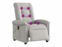Sillón De Masaje|Sillón de relax | Sillón reclinable de masaje eléctrico tela nube SHL5607