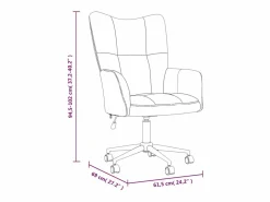 vidaxl Sillón de relax de terciopelo Gris claro Discount