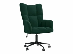 vidaxl Sillón de relax de terciopelo oscuro Verde Discount
