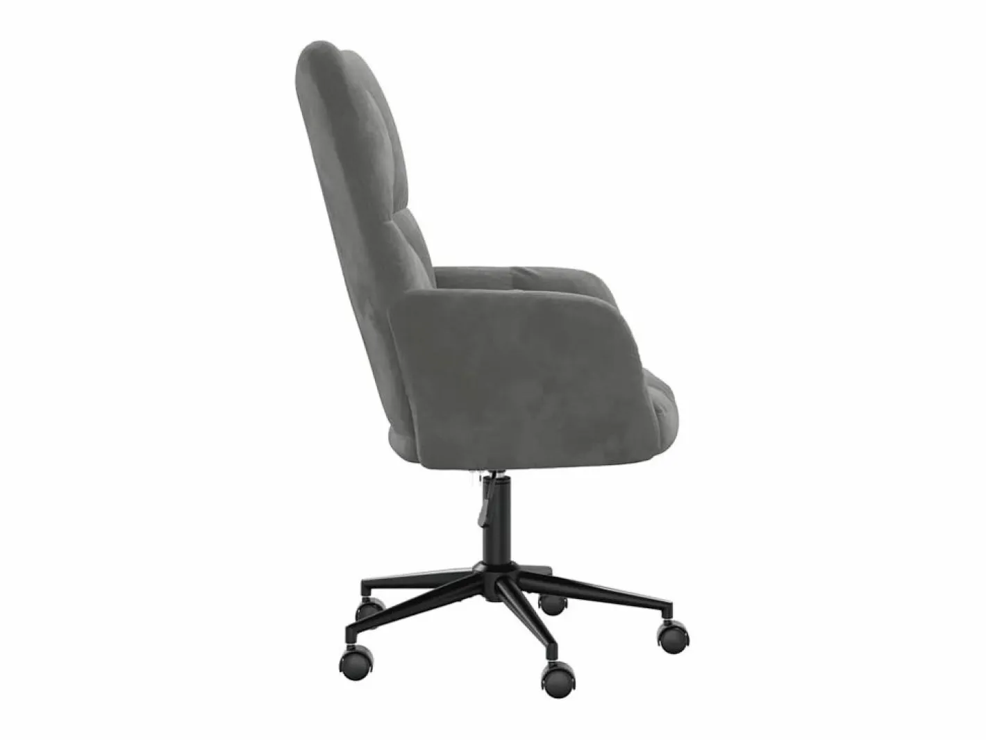vidaxl Silla De Escritorio|Sillón de relax de terciopelo oscuro