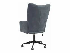 vidaxl Silla De Escritorio|Sillón de relax de terciopelo oscuro