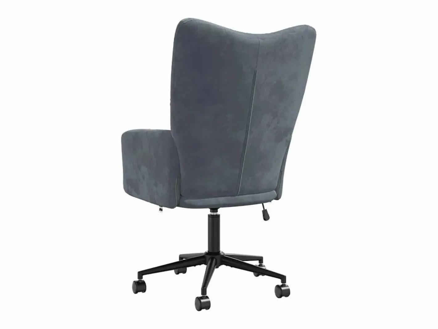 vidaxl Silla De Escritorio|Sillón de relax de terciopelo oscuro