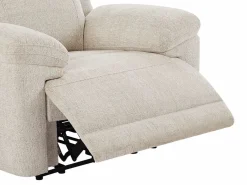 Vente-unique Sillón Relax|Sillón de relax eléctrico de tela KELUNO