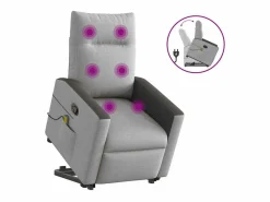 Sillón De Masaje|Sillón de salón | Silla | Sillón de masaje reclinable de pie de tela nube SHL7192