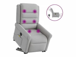 Sillón De Masaje|Sillón de salón | Silla | Sillón de masaje eléctrico reclinable elevable tela nube SHL2831