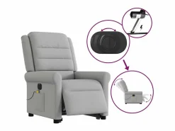 Sillón De Masaje|Sillón de salón | Silla | Sillón de masaje eléctrico reclinable elevable tela nube SHL2831