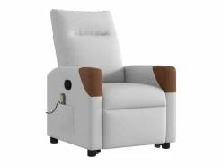 Sillón de salón | Silla | Sillón de masaje reclinable de pie de tela nube SHL4370^ New