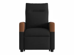 Sillón de salón | Silla | Sillón de masaje eléctrico reclinable elevable tela SHL7552 Negro