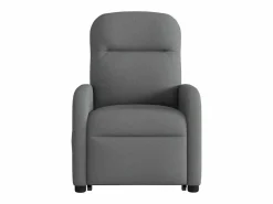 Sillón de salón | Silla | Sillón de masaje eléctrico reclinable elevable tela gris oscuro SHL8828 Gris antracita Hot
