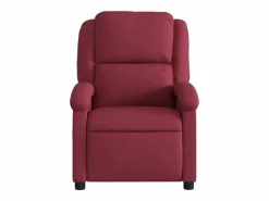 Sillón De Masaje|Sillón de salón | Silla | Sillón de masaje reclinable de tela color vino tinto SHL7235