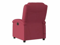 Sillón De Masaje|Sillón de salón | Silla | Sillón de masaje reclinable de tela color vino tinto SHL7235