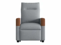 Sillón De Masaje|Sillón de salón | Silla | Sillón de masaje reclinable de pie de tela claro SHL7393