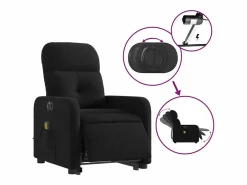 Sillón de salón | Silla | Sillón de masaje eléctrico reclinable elevable tela SHL9793^