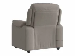 Sillón De Masaje|Sillón de salón | Silla | Sillón de masaje reclinable de tela gris taupé SHL3515