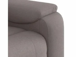 Sillón De Masaje|Sillón de salón | Silla | Sillón de masaje reclinable de tela gris taupé SHL3515
