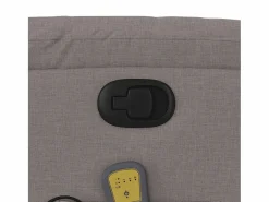 Sillón de salón | Silla | Sillón de masaje reclinable de tela gris taupé SHL7972 Topo Discount