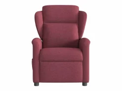 Sillón De Masaje|Sillón de salón | Silla | Sillón de masaje reclinable de tela color vino tinto SHL9983