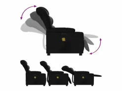 Sillón De Masaje|Sillón de salón | Silla | Sillón de masaje reclinable eléctrico cuero sintético SHL4849
