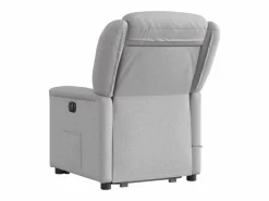 Sillón de salón | Silla | Sillón de masaje reclinable de pie de tela nube SHL9179 Gris Best