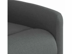 Sillón De Masaje|Sillón de salón | Silla | Sillón de masaje reclinable de tela gris oscuro SHL7928
