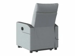 Sillón de salón | Silla | Sillón de masaje reclinable de pie de tela claro SHL4103^ Sale