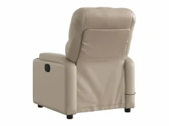 Sillón de salón | Silla | Sillón de masaje reclinable cuero sintético color capuchino SHL6533 Marru00f3n Online