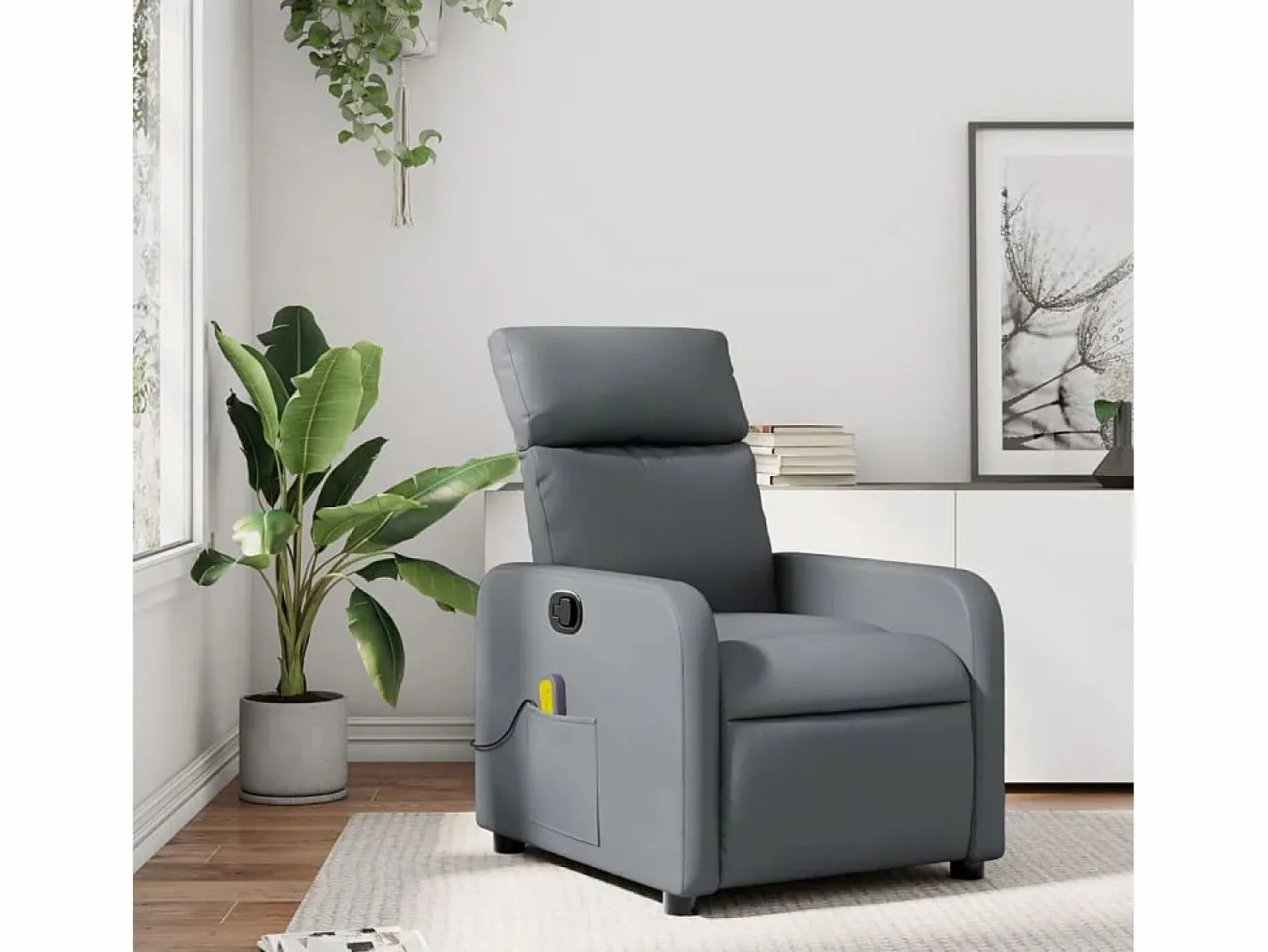 Sillón De Masaje|Sillón de salón | Silla | Sillón de masaje reclinable cuero sintético SHL9241