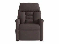 Sillón de salón | Silla | Sillón de masaje reclinable de tela marrón oscuro SHL7401^ Best