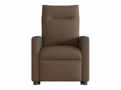 Sillón de salón | Silla | Sillón de masaje eléctrico reclinable elevable tela marrón SHL4706 Marru00f3n