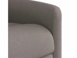 Sillón de salón | Silla | Sillón de masaje reclinable de tela gris taupé SHL8400 Topo Sale