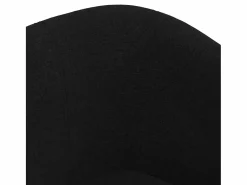 Sillón de salón | Silla de relax | Sillón de tela negra SHL9873^ New