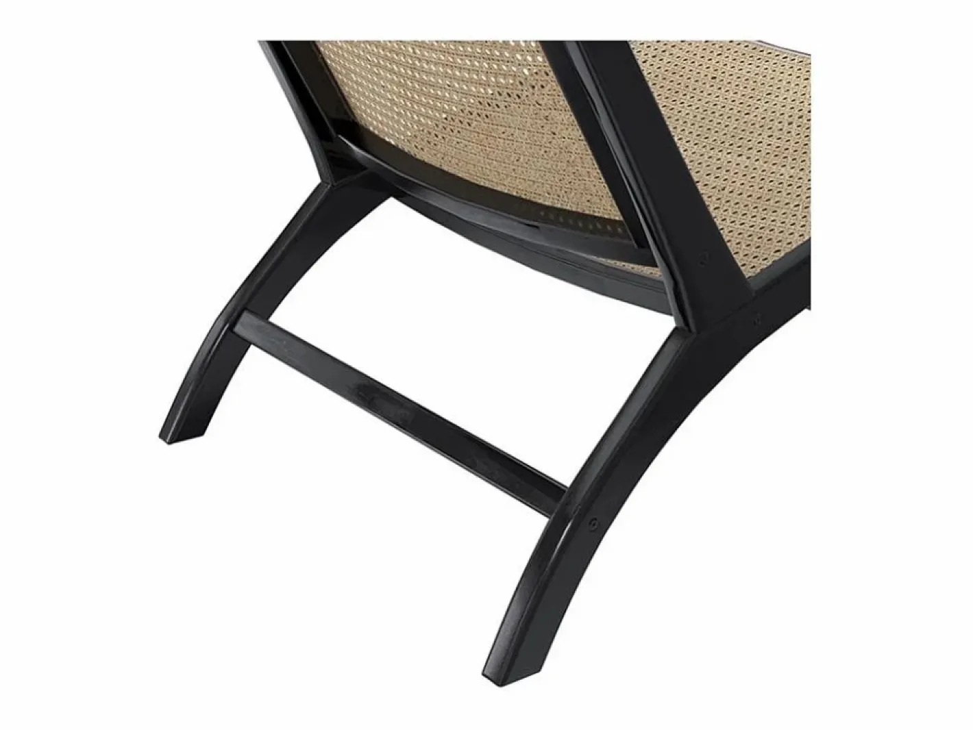 Rendez-Vous Déco Sillón De Mimbre|Sillón de teca negra y ratán natural - Kilka