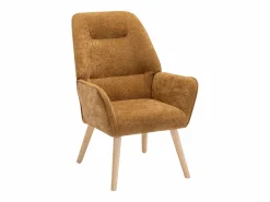 Vente-unique Sillón|Sillón Escandinavo|Sillón de tela color lo. Estilo escandinavo. OSIMO