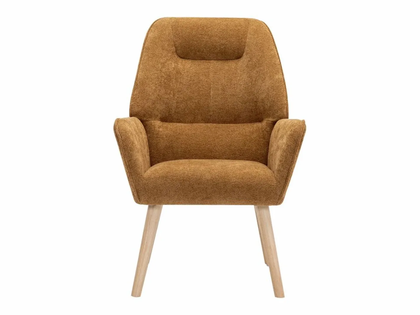 Vente-unique Sillón|Sillón Escandinavo|Sillón de tela color lo. Estilo escandinavo. OSIMO