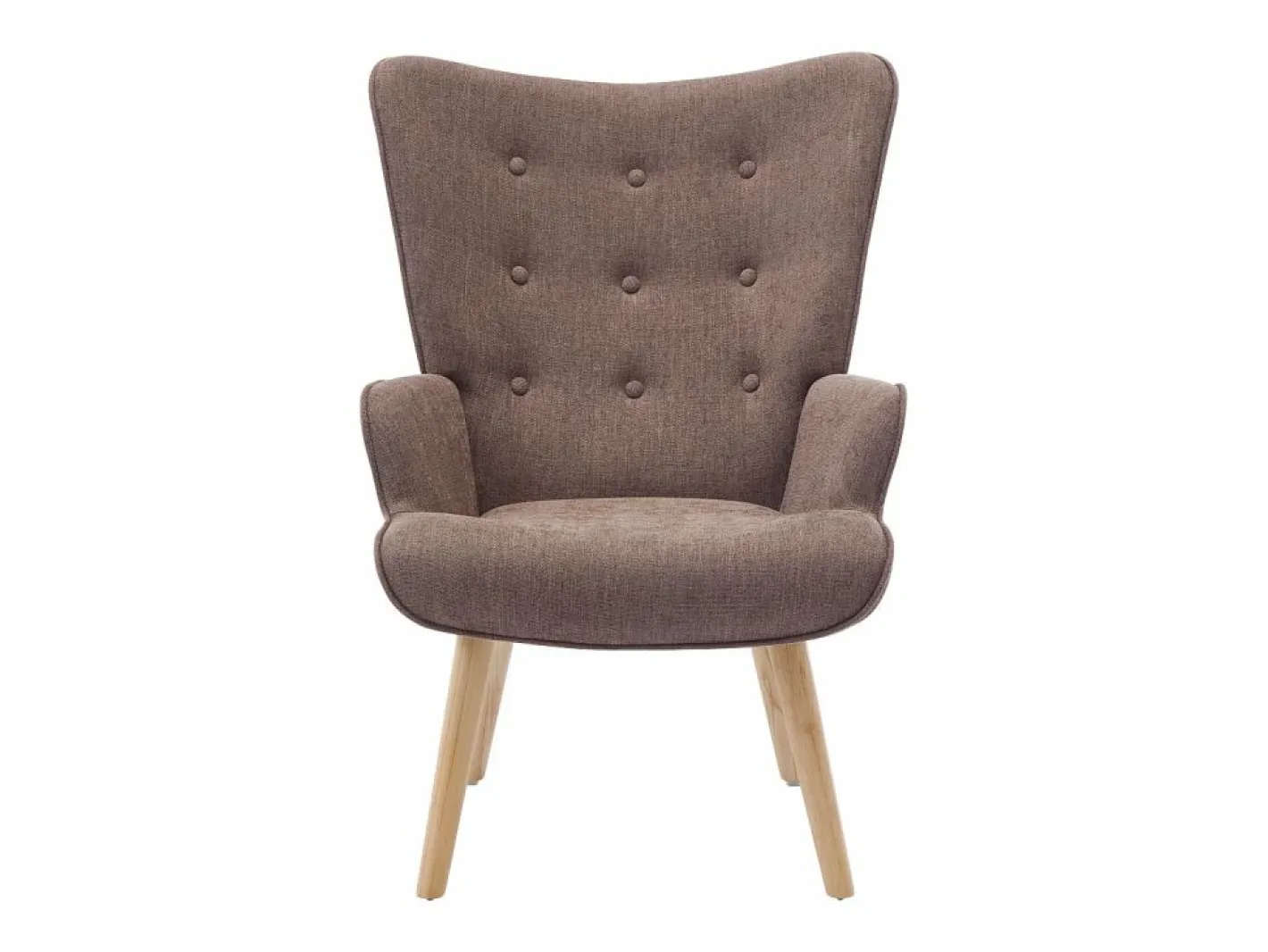Vente-unique Sillón|Sillón Escandinavo|Sillón de tela color , estilo escandinavo. VATELY