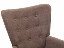 Vente-unique Sillón|Sillón Escandinavo|Sillón de tela color , estilo escandinavo. VATELY