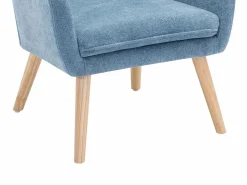 Sillón de tela de color . Estilo escandinavo. SERINO^Vente-unique Clearance