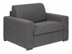Sillón de tela - Cama de 70 cm - Colchón de 14 cm - CALITO^Vente-unique Clearance