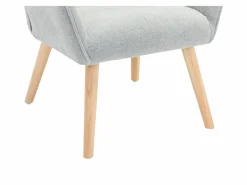 Vente-unique Sillón|Sillón Escandinavo|Sillón de tela . Estilo escandinavo. OSIMO