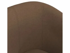 Clicnbuy Sillón de tela marrón Marru00f3n Sale