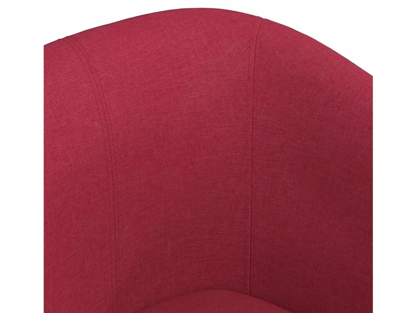 vidaxl Sillón Estilo Cabriolet|Sillón de tela tinto