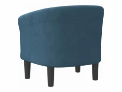 Sillón de terciopelo oscuro^vidaxl