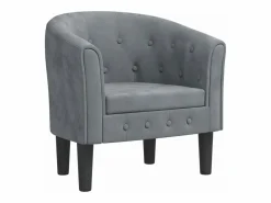 Sillón de terciopelo oscuro^Clicnbuy Discount