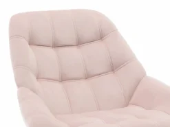 Vente-unique Sillón Escandinavo|Sillón de terciopelo estilo escandinavo capitoné LUOSTO